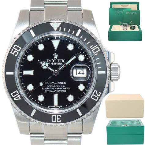 rolex submariner date 11660 ln|rolex submariner 116610 price.